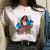 Funny T Shirts For Women Print Moana's Friend T Shirt Women Fashion Cartoon T-shirt Harajuku Streetwear Tee Tshirt Female 2