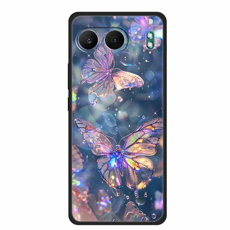 Astronaut Design Soft Silicone TPU Phone Case - Space-Themed Back Cover