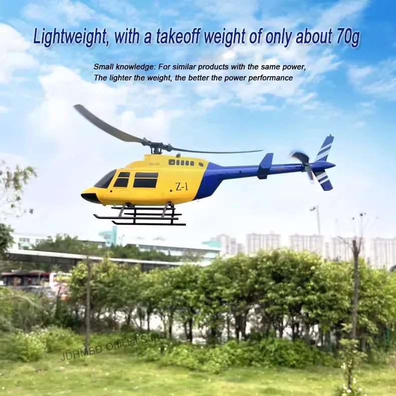 리모컨 헬리콥터 벨, 4 채널 단일 로터 헬리콥터, 시뮬레이션 모델 장난감, Bell206