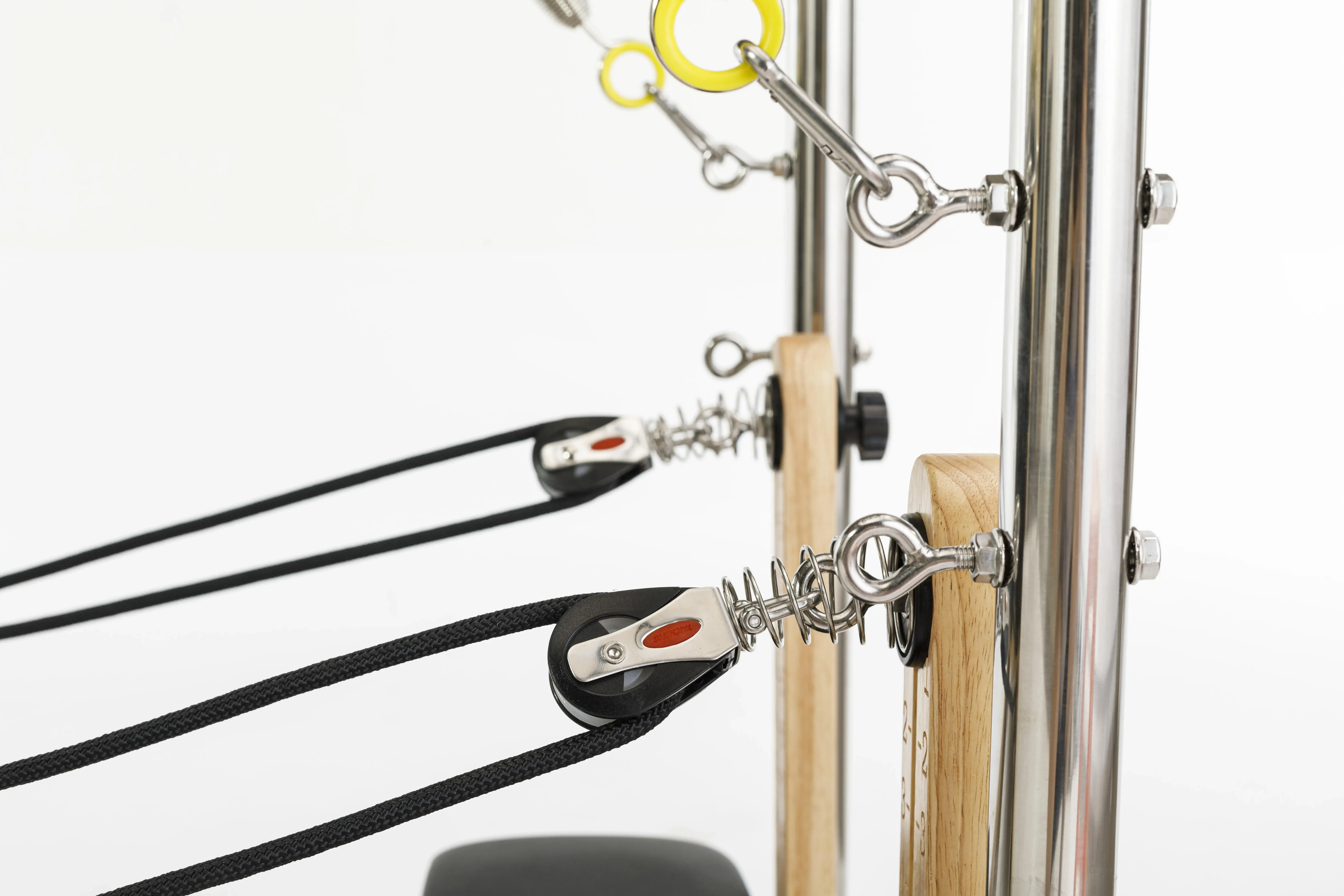 commercial Pilates studio core bed Maple Wooden half trapeze machines pilates reformer tower 5