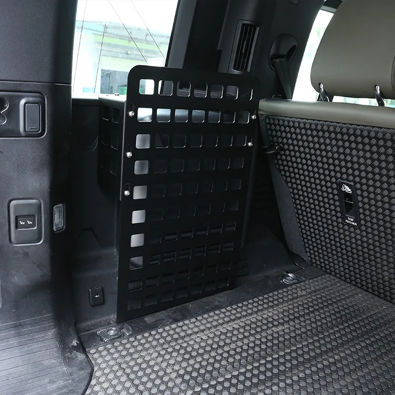 

Car Trunk Organizer Storage Hanging Net For Land Rover Defender 110 220-23 Stowing Tidying Interior Accessories Aluminum Alloy