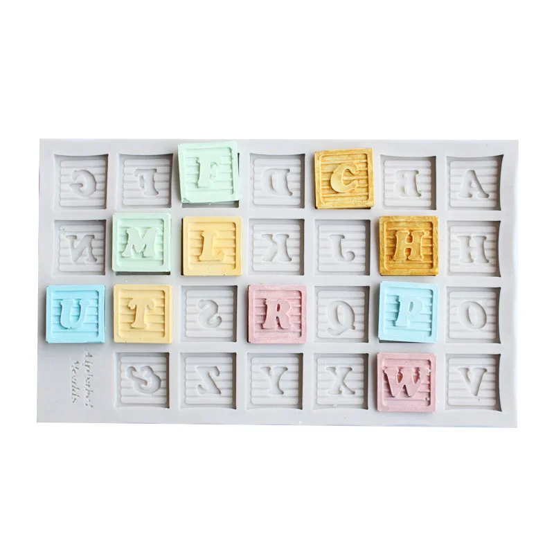 Gothic Font Alphabet Number Silicone Mould Fondant Cake Decorating Mold  Clay,Sugarcraft Decorate Chocolate Halloween Baking Tool