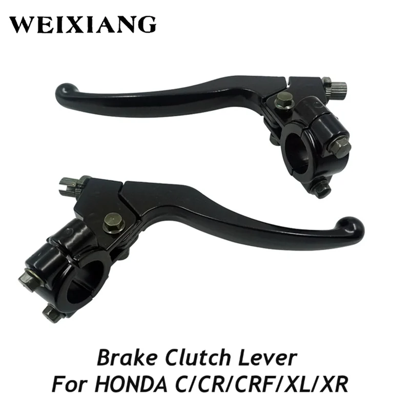 

Алюминиевый черный левый правый передний тормозной рычаг для мотоцикла HONDA C/CR/CRF/XL/XR 1977-2014 2015 2016