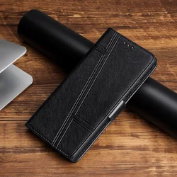 Leather Phone Case - Stylish & Durable Protective Cover for Honor X9A 5G (Black)