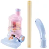 Children Electric Vacuum Cleaner Toy Simulation Vacuum Catcher Kids Pretend Cleaning Educational Toy Mini Vacuum, Blue 3