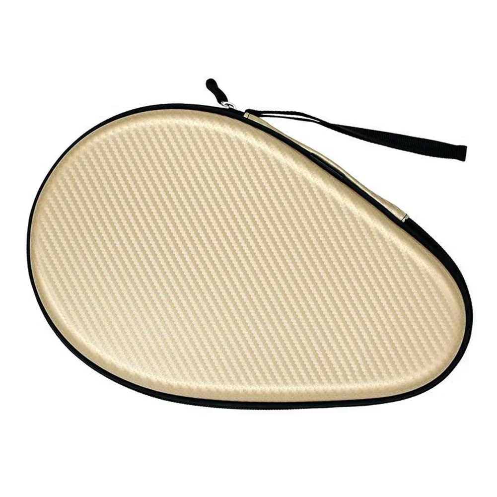 Table Tennis Bag Cover Paddle EVA Bags Waterproof Gourd-Shaped 28x18x4cm Pong Racket Case Box Sports Accessories