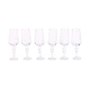 6Pcs 1/12 Dollhouse Miniature Wine Glass Mini Goblet Cup Toy for ob11 bjd Blythe Decoration Doll House Accessories 2