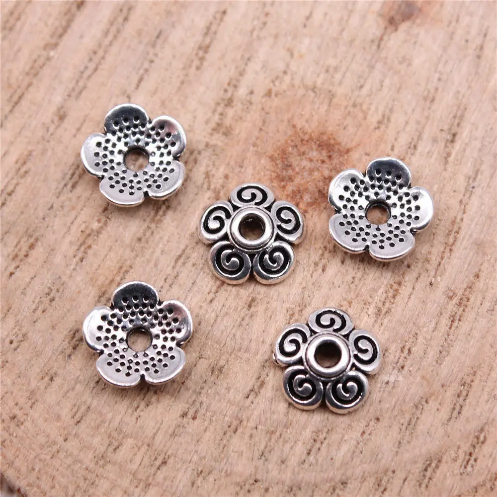 

Findings Bead Caps Jewelry Materials 8x8x3mm 50pcs