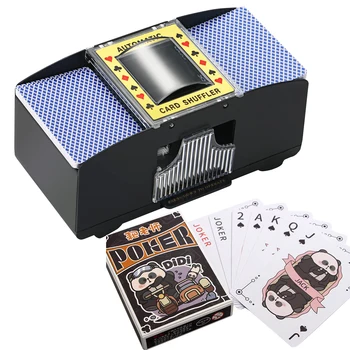 2-Deck Automatic Card Shuffler & Dealer 1