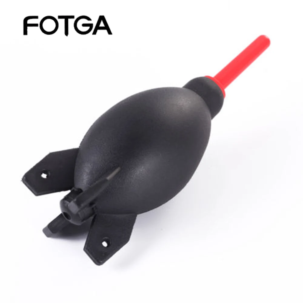 Fotga Red Rocket Style Rubber Air Blower Pump Dust Cleaner Per Filtro Per Obiettivo Della Fotocamera Ccd Camera Foto Accessori Fotografici