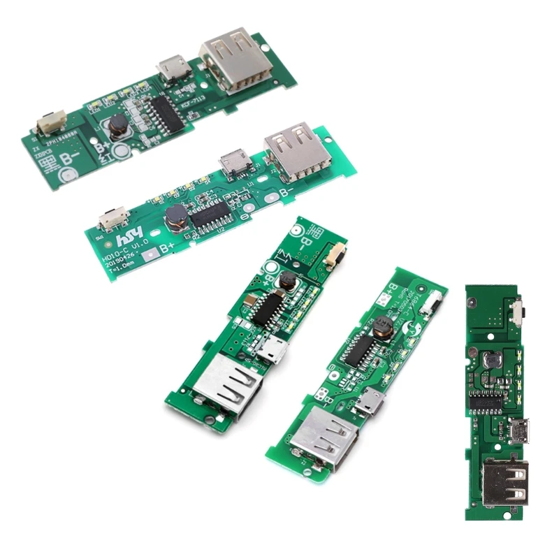 

Модуль платы зарядного устройства банка мощности мобильного телефона USB 5V 2A для батареи 18650