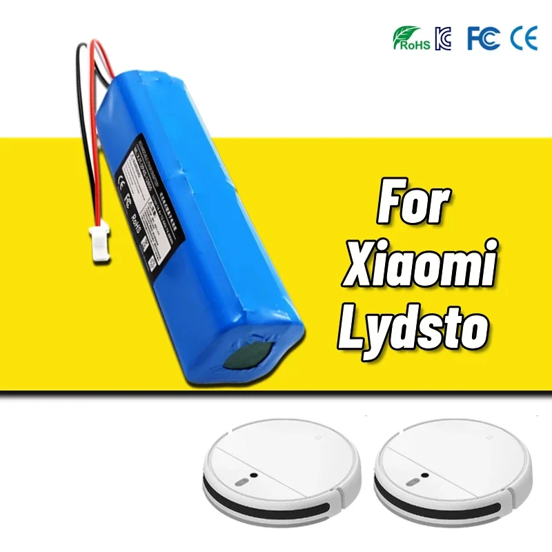 

Rechargeable Li-ion Battery Robot Vacuum Cleaner R1 Battery Pack with Capacity For XiaoMi Lydsto R1 Viomi S9 Roidmi Eve Plus