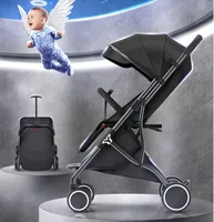 2025Cochettes pour bébé peuvent s'asseoir s'allonger plier facilement simples chariots parapluie pour bébé chariots portables pour nouveau-nés pour enfants 4