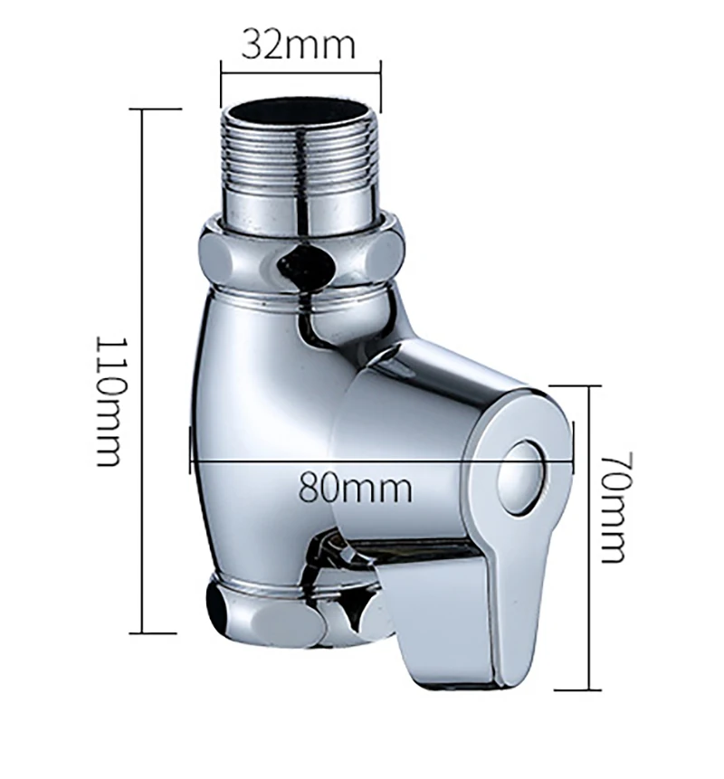 Description Picture 5 of itemFashion Flush Valve With Hand Control Squat Pan Flushing Valve Or Urinal Flush Valve From Senducs Sanitary Ware