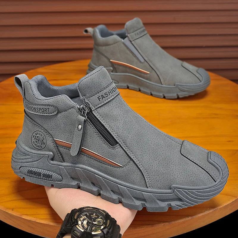 حذاء رياضي رجالي مريح مقاوم للانزلاق