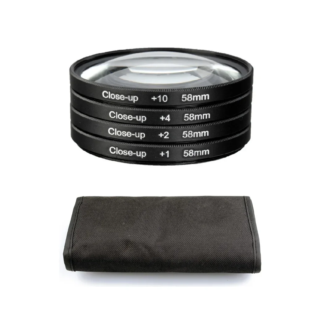 Macro Close Up Lens Filter Kit 46mm-82mm For Canon Nikon Sony Cameras, camera lens filter,photography filter
