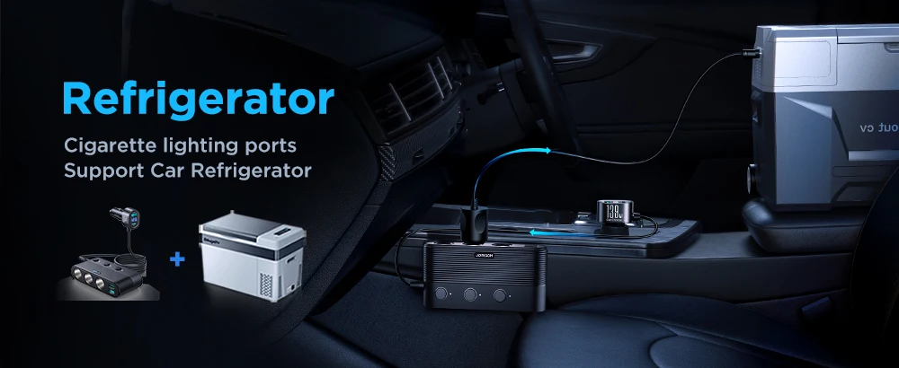 Joyroom 139 W Zigarettenanzünder-Autoladegerät, 7-in-1, Schnelllade-Autotelefon-Ladegerät PD/QC3.0, USB-C-Autoladegerät mit mehreren Anschlüssen – Detail 7
