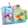 Children Enlightenment Early Educational Toys Kids Cloth Books English Animal Car Fruit Cognitive Book for Toddlers 12-72 Month 4
