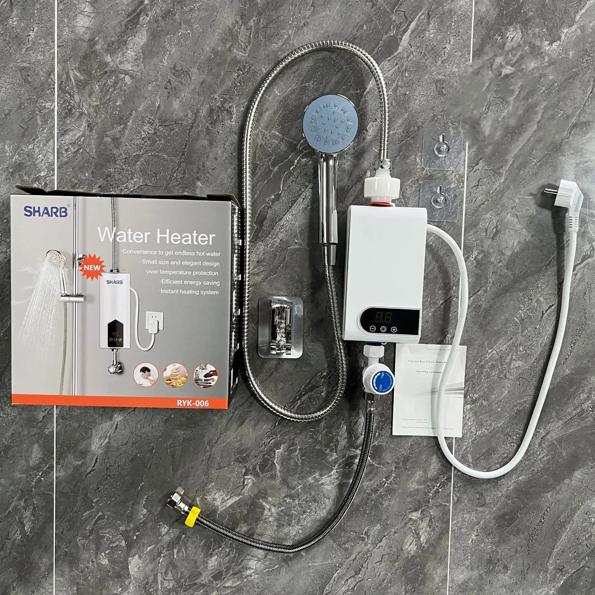 XY-FG,Water Heater Mini Tankless Instant Hot kitchen Heating Thermostat US  Plug Intelligent Energy Saving Waterproof - AliExpress