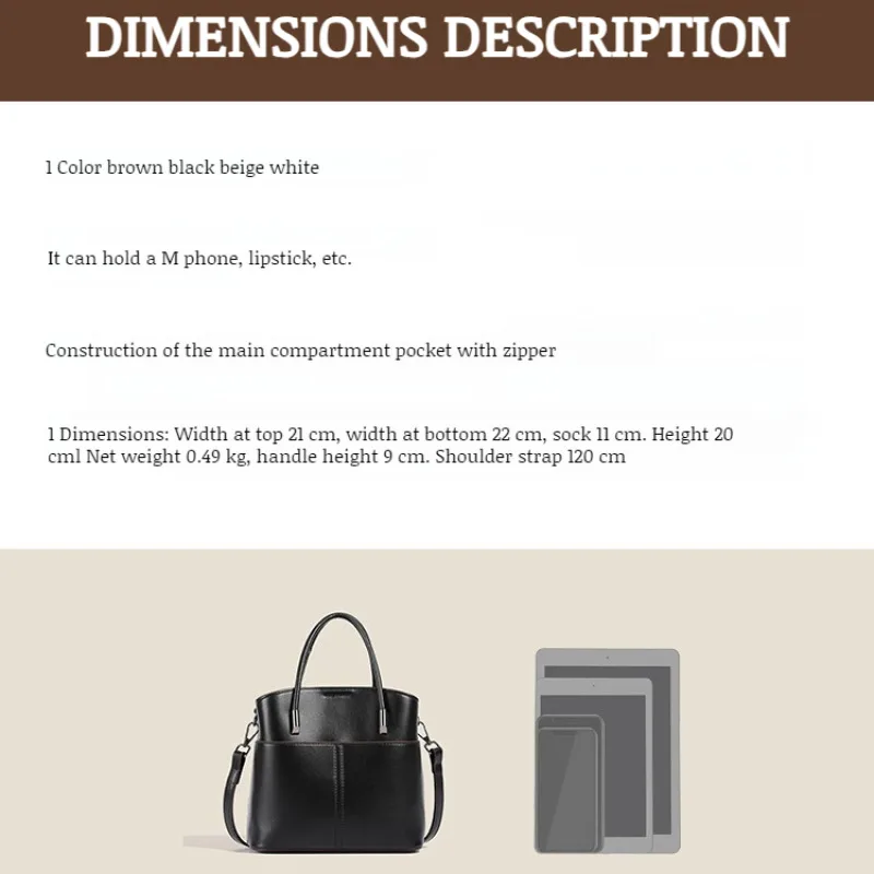 حقيبة دلو ذات سعة كبيرة للسيدات ، حقيبة جلد البقر...