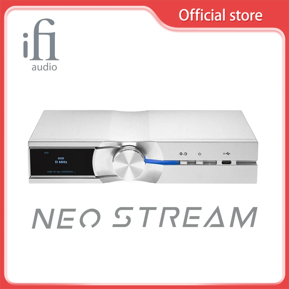 iFi NEO Stream Desktop Decoder Headphone Amplifier Wifi HD Hifi Music All in one Machine Professional Music Audio Equipment