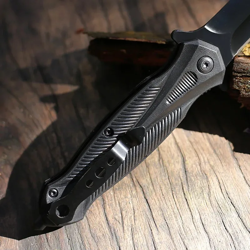 New beautiful outdoor knife, multi-function folding knife, high hardness outdoor portable self-defense knife and fruit knife 4