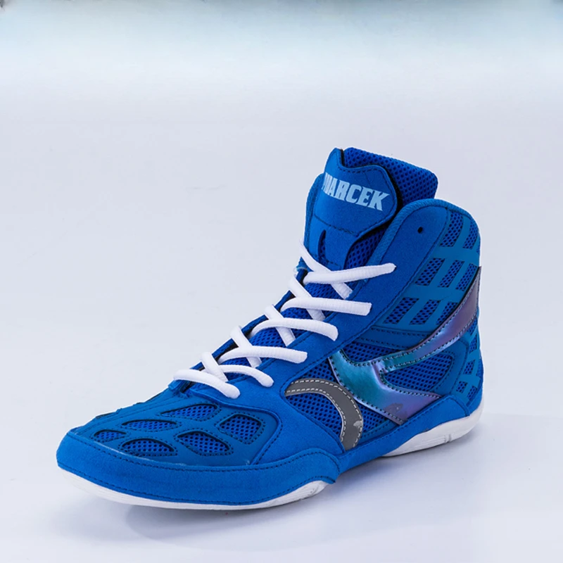 

Men's and Women's Professional Indoor Soft Sole Wrestling Shoes, Men's Boxing and Fighting Sports Shoes, Training Wrestling