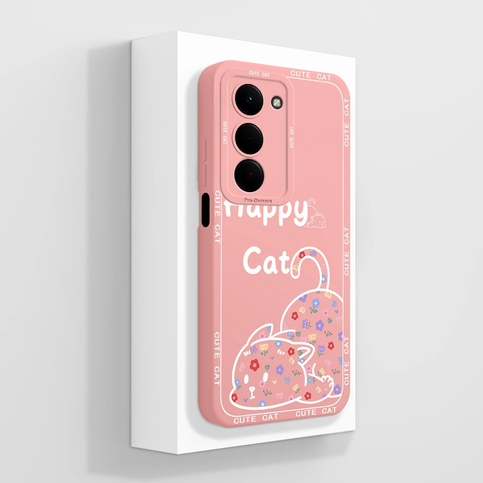 Adorable Girl Avocado Soft Back Cover - Trendy Fall Prevention Case