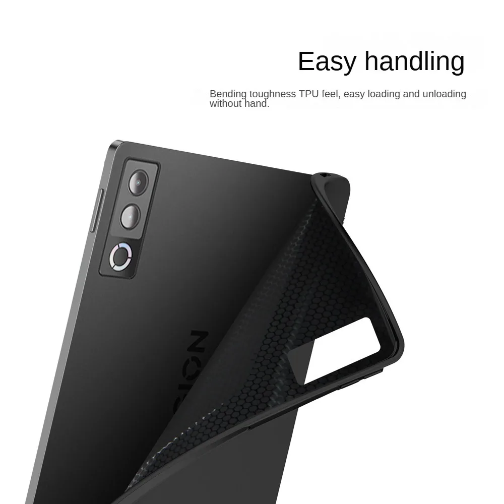 Enhanced Silicone Anti-Drop Soft TPU Airbag Tablet Case - 13 Inch
