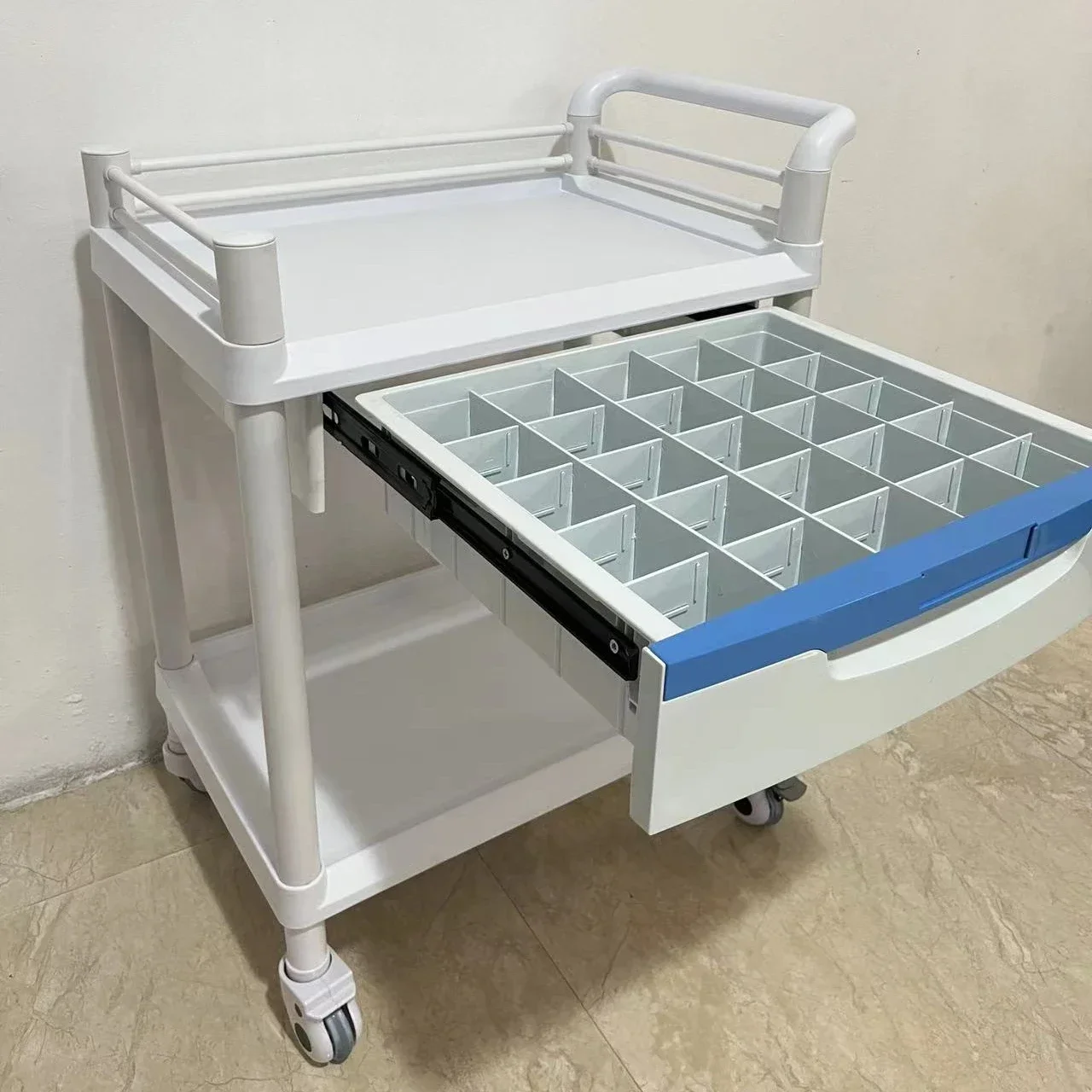 Barbershop Premium Salon Beauty Hairdresser Noiseless Nail Brake Laser Trolley Beauty Carrello Attrezzi Nail Salon Furniture