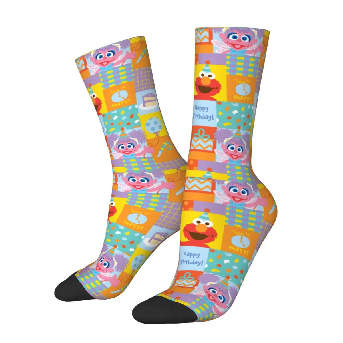 Accoglienti Calzini Da Uomo E Da Donna Biscotti Dei Cartoni Animati Monsters Merchandise Calzini Grafici Super Morbidi Per Tutte Le Stagioni