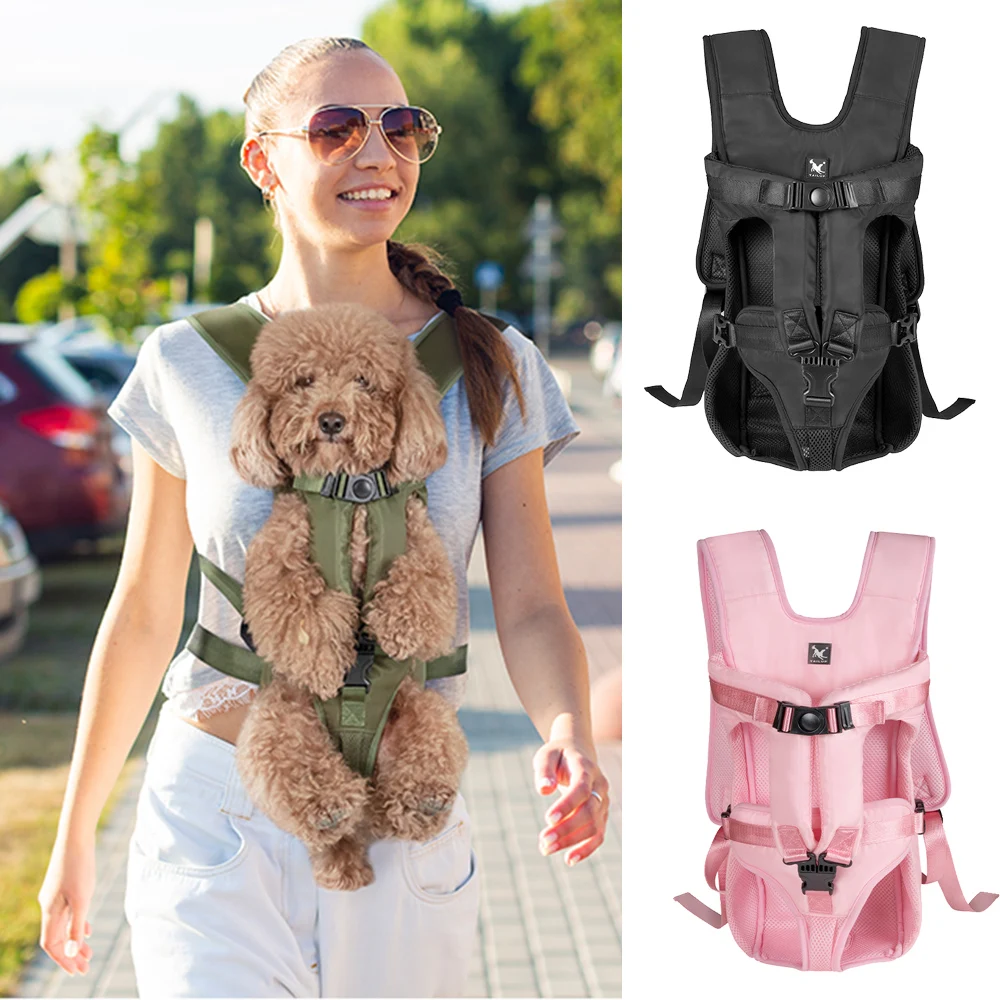 Designer Dog Carrier Bag Backpack Front For Carrying Dog Puppy Accessories  Pet Portable Travelling Bag Shoulder Outdoor Supplies - AliExpress