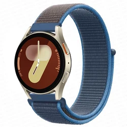 Versatile Nylon Loop Bracelet for Smartwatches - 22mm/20mm Band (Surf Blue 56)