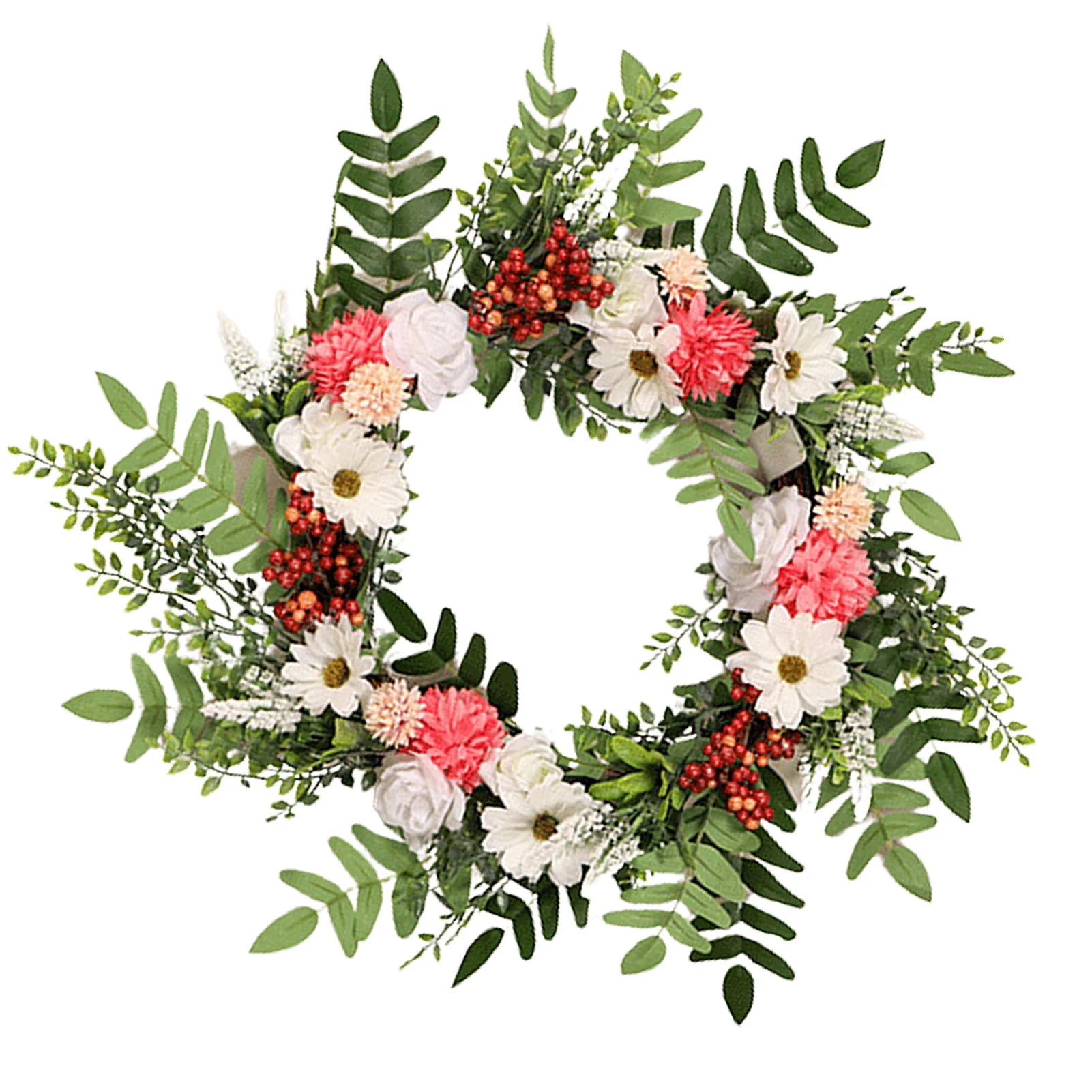 Spring Wreaths Artificial Flower Wreath Artificial Flower Wreath Home