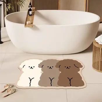Puppy Bath Floor Mat 1