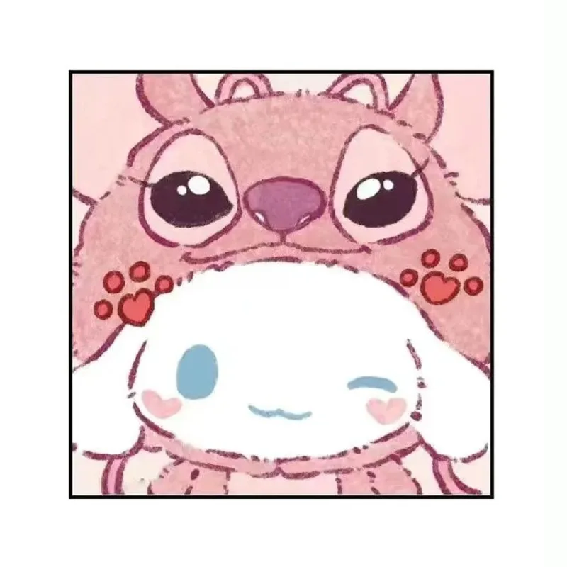 Sanrio Gyermek- Adomány DIY cinnamoroll lotso Gyémánt Festészet készlet cinnamoroll lotso Gúnyrajz Animáció 5D haza dekorációs 2023 hotsale értékesítési