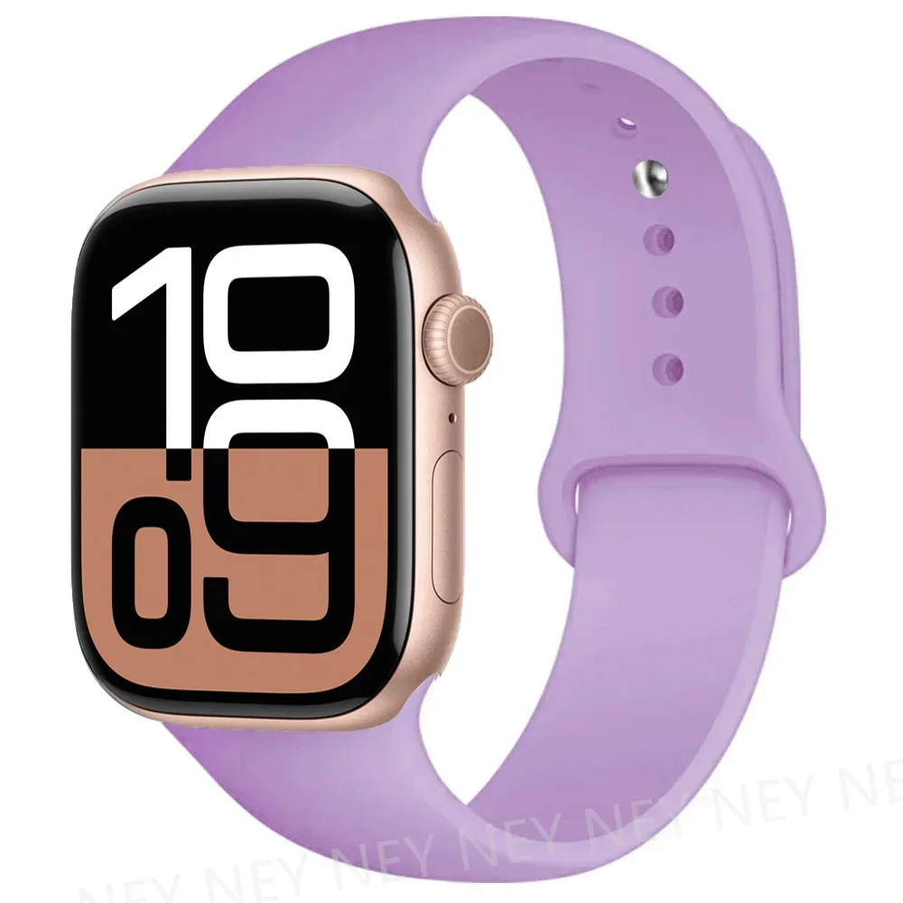 Premium Silicone Sport Watch Band - Versatile Waterproof Strap