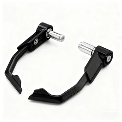Adjustable Universal Handlebar Brake Lever Guard and Protector (Upgrade Black)