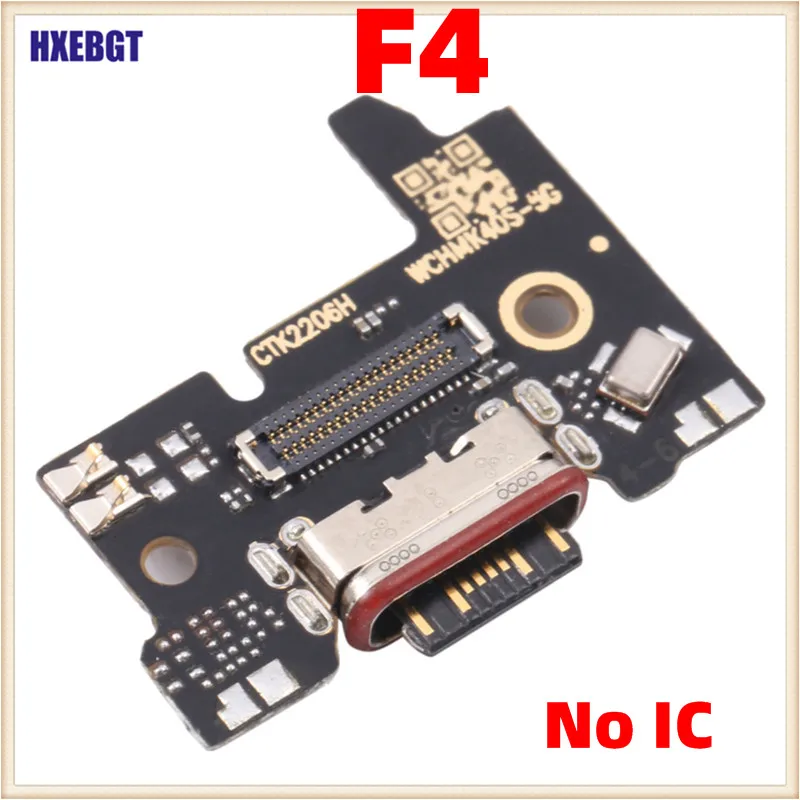 

Quality AAA For Xiaomi Poco F4 USB Charging Port Flex Cable No Fast Charging IC Charge Board Dock Connector Repair Parts