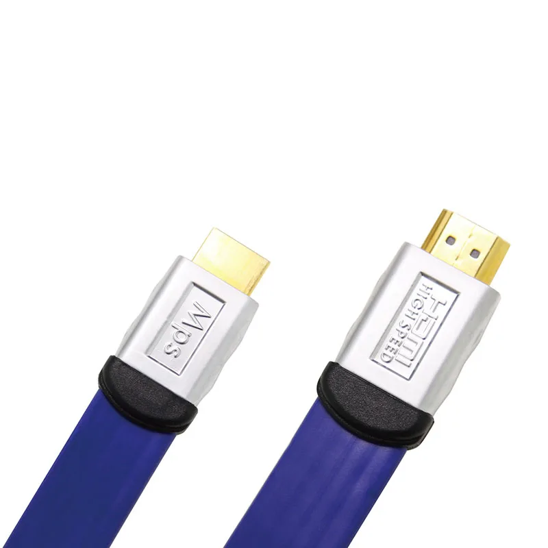 Hifi Mps Hd280 Ofc e Prata Banhado a Ouro Iis Compatível com Hdmi 2.0 3d 24awg 4k x 2k Ethernet Retorno de Áudio
