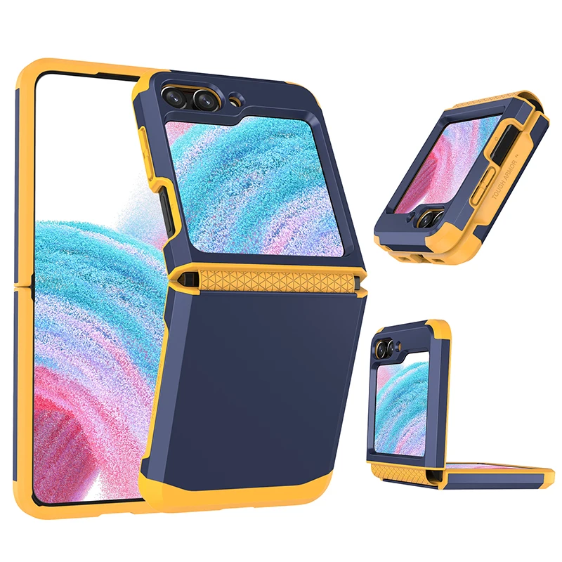 Z Flip5 Custodia Per Samsung Galaxy Z Flip5 Z Flip4 Z Flip3 Armor Custodia Protettiva Antiurto Per Cellulare Z Flip 5