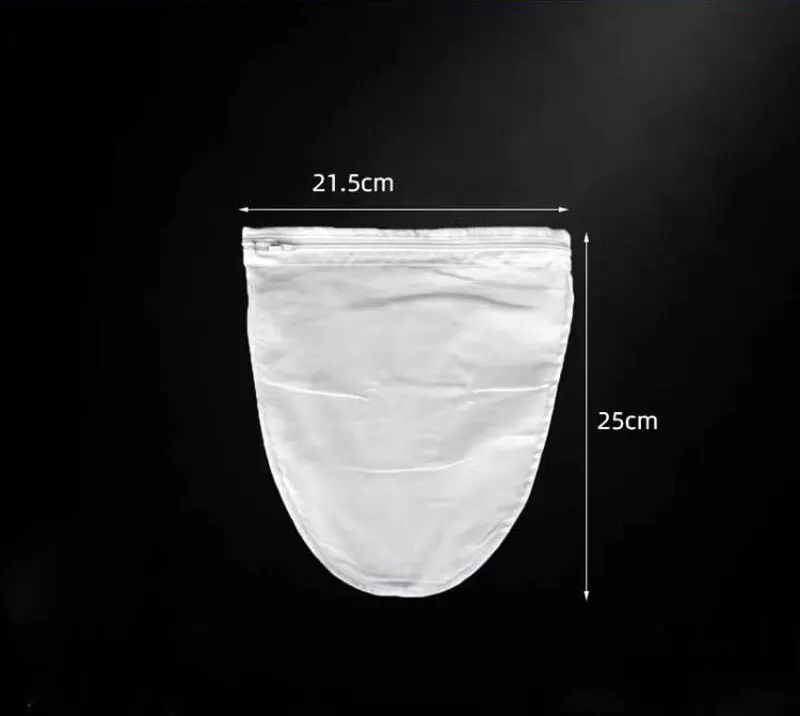Milk Tea Filter Bag Milk Shop Tool Filter Screen Steel Ring Bag 2pcs tea infuser tea strainer tea filter