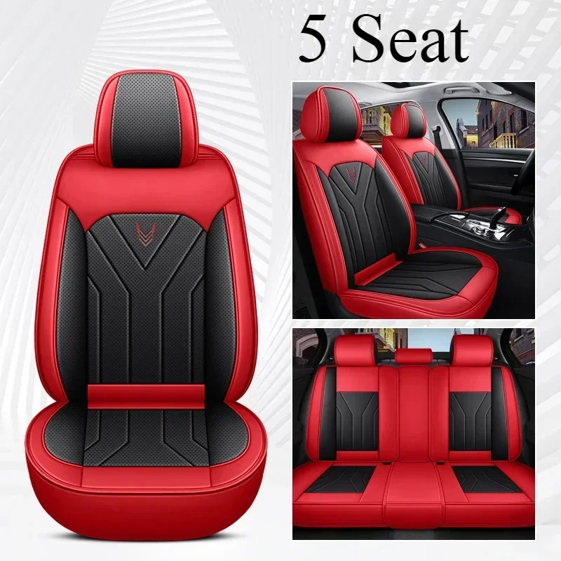Red Black 5 Seat