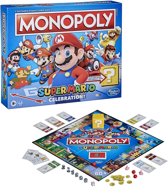 Jogo de Tabuleiro Monopoly: Mario Kart - USAopoly - Toyshow Tudo