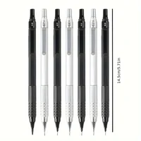 JOMPENS Metal Mechanical Pencil 0.7/0.9/0.3mm Refill Low Center of Gravity Lead Automatic Pencil Art Painting Writing Stationery 6