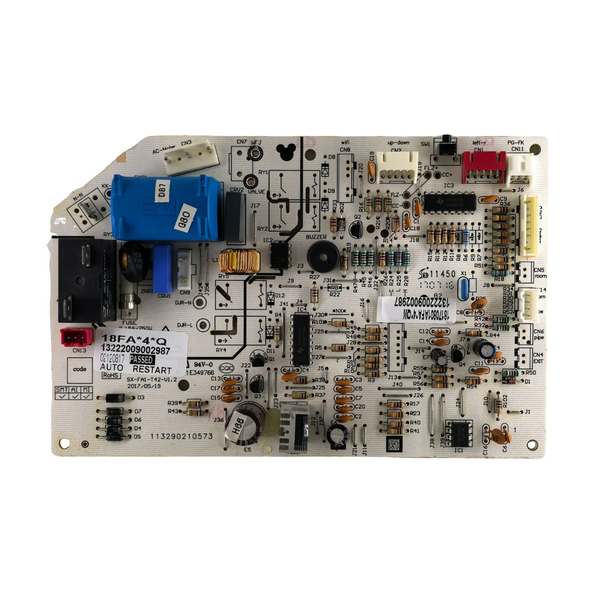 AUX air conditioner Computer board SX-FA1-T42-V1.2 18000BTU circuit board