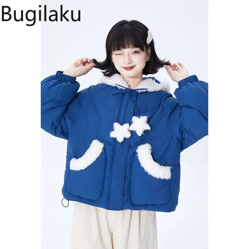 WinterNewArrivalParkasWomenHoodedLongSleevePocketsOuterwearCoatsThickWarmFashion