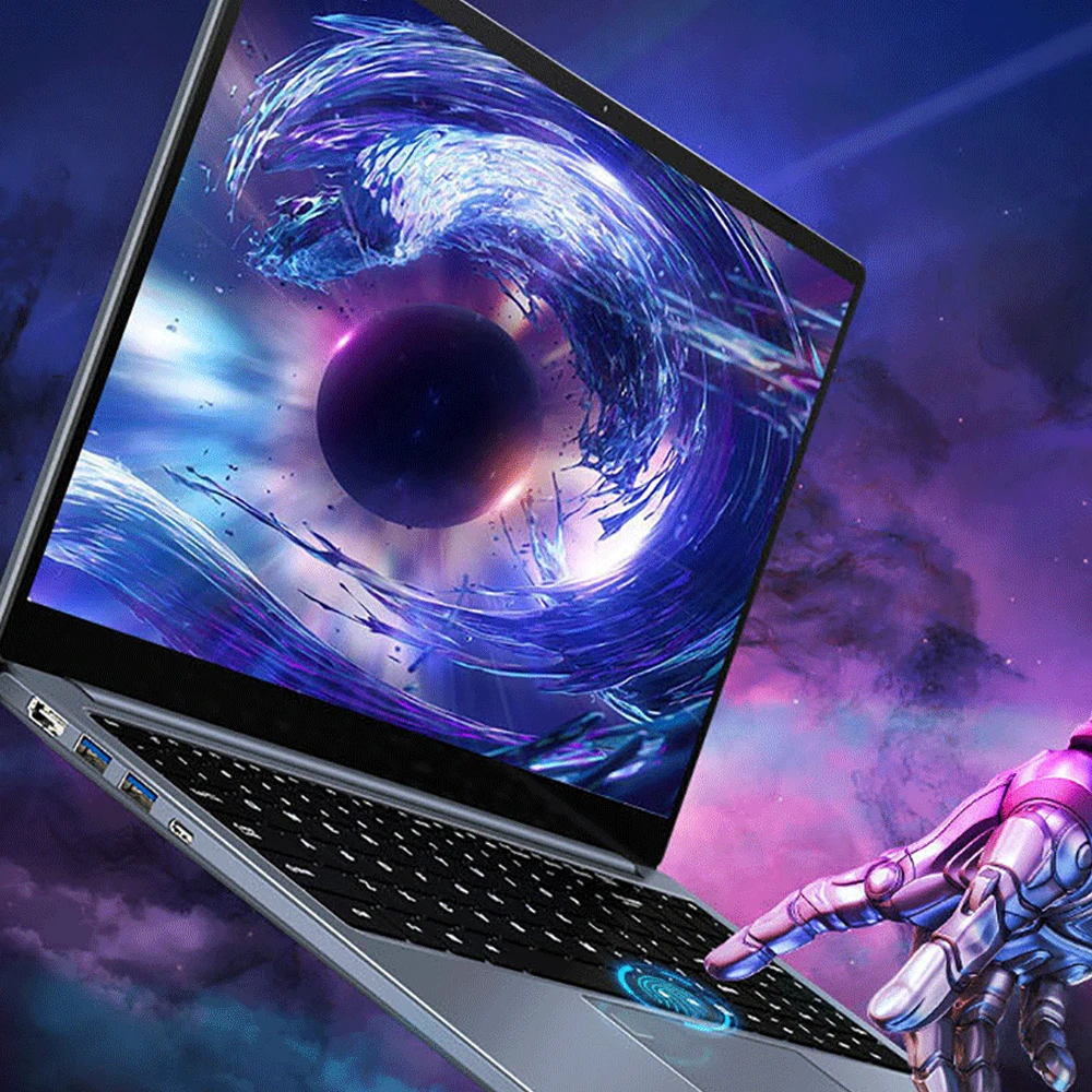 I7 1255U 게임용 10 코어 노트북 15.6 인치 인텔 코어 i7 12 세대 최대 64GB RAM 최대 3 테라바이트 SSD 지문 노트북 Windows10 11 WiFi6 BT