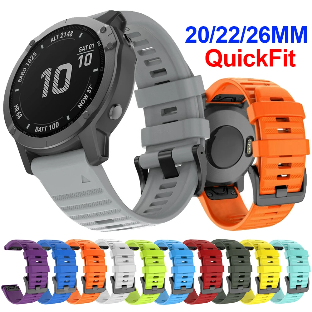 Premium QuickFit Silicone Watch Strap – Versatile and Durable Design