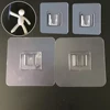 Self-adhesive Tape for Bathroom Shampoo Storage Racks Strong Pads for Plastic Shelf Storage Organization Shelves Support Holder 1